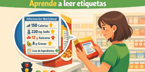 cómo leer las etiquetas de los alimentos