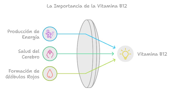 la importancia de laB12 infografia