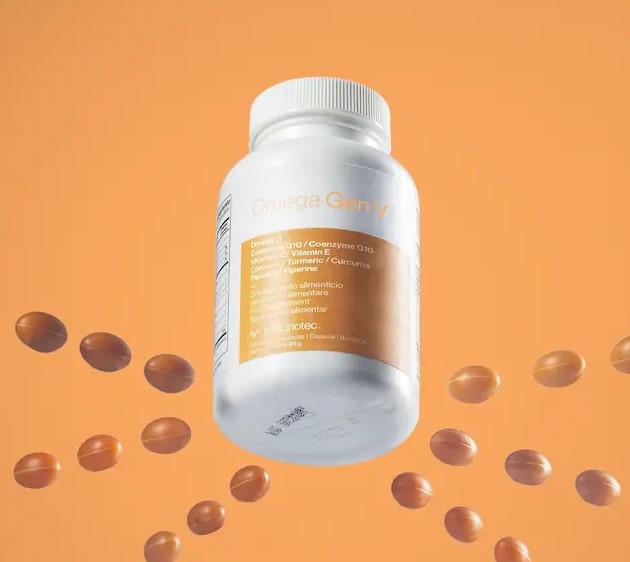 omega gen v capsulas de omega con curcuma