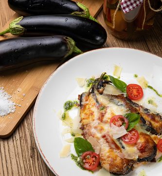 berenjenas rellenas de chia