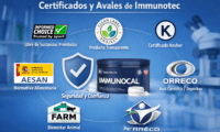 certificados y avales de Immunotec
