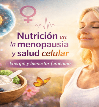 La nutrición en la menopausia y salud celular