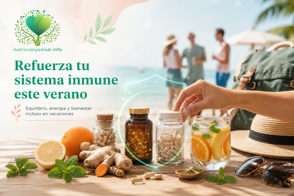 Refuerza sistema inmune en verano