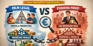Diferencia entre MLM y esquema Ponzi:10 claves para no caer en fraudes