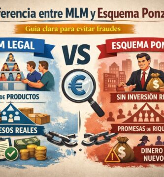 Diferencia entre MLM y esquema Ponzi:10 claves para no caer en fraudes