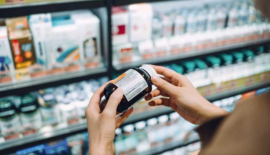 Suplementos alimenticios naturales frasco